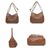 Weiyinxing Pu Leather Luxury Purses and Handbags 2024 High Quality Women's Bag Design Multi-pocket Ladies Crossbody Shoulder Bags