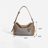 Weiyinxing Lychee Grain Cowhide Pillow Bag Simple Casual Versatile Commuter One Shoulder Bag Women's Real Leather Soft Handbag