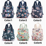 Weiyinxing Women School Bags Ladies Shoulder Backpacks Large Capacity Mommy Baby Nursing Bags Fashion Female Business Laptop Backpack