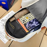 Weiyinxing Teenager High Quality Book Bag Girl Travel Laptop Student Backpack Ladies Nylon College Fashion Women Man School Bag