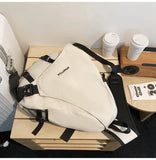 Weiyinxing New Chest Bag Men's Crossbody Bag Multi Functional Casual One Shoulder Backpack Large Capacity Messenger Bags for Men Bolsa