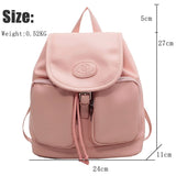 weiyinxing Luxury Branded Small Women's Backpack High-quality Fashion Leather Backpack Fashion Drawstring Casual Travel Female Bag