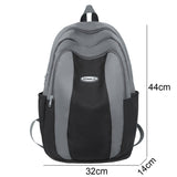 Weiyinxing Girl Nylon Kawaii Red Student School Bag Cool Women Fashion Laptop College Backpack Teen Female Travel Book Bags Lady Trendy