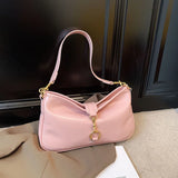 Weiyinxing Women Soft Leather Shoulder Bags Autumn Winter New High Quality Commuter Underarm Bag Versatile Female Crossbody Messenger Bag