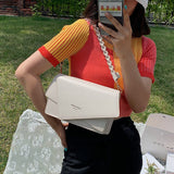 Weiyinxing Luxurious Solid Color Crossbody Bag Ladies 2023 Summer Fashion Texture Versatile Shoulder Bag for Women