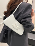 Weiyinxing PU Leather Women Underarm Bag 2024 Spring Trendy Soft Handle Lady Commuter Handbags High-Grade Small Shoulder Bag