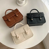 Weiyinxing Women handbag small female shoulder bag pu leather ladies Totes girl messenger bags bolsas femininas brown satchels