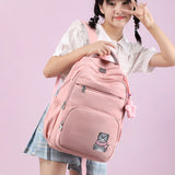 Weiyinxing Quality Woman Backpack Fashion Schoolbag For teenage Girls boys Multi-pocket Rucksack 2023 New