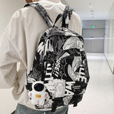 Weiyinxing Girl Travel Leisure Printing Waterproof School Bag Female Men Laptop Lady Camouflage College Backpack Fashion Women Book Bag