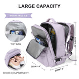 Weiyinxing Travel Backpack Bags Large Capacity Women's Multifunctional Suitcase USB Charging Woman airplane Luggage Bagpacks