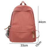 Weiyinxing Women Men Nylon Waterproof College Backpack Fashion Ladies Male Travel Book School Bag Girl Backpack Female Laptop Student