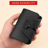 Weiyinxing Men Credit Card Holder Leather Purse for Cards Case Wallet for Credit ID Bank Card Holder Women Cardholder and Coins Wallet Men