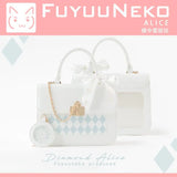 Weiyinxing Cute Lolita Party Itabag 2024 Summer Kawaii Japanese Sweet Bow-knot Handbags for Women White PU Leather Messenger Bag