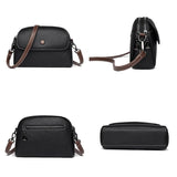 Weiyinxing High Quality Leather Women's Shoulder Bag Famous Brand Designer Female Crossbody Bags Trendy Casual Girl Handbag Wallet Sac