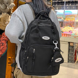 Weiyinxing Travel Waterproof Book Bag Coin Purse Girl Nylon Kawaii School Bag Cool Women Fashion Laptop College Backpack Lady Trendy