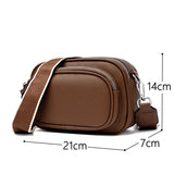 Weiyinxing Shoulder Bag High Quality Luxury Handbags 2 layer zipper Crossbody bag For Women bag Female Messenger Bag Sac a main