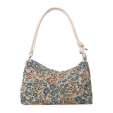Weiyinxing Western Style Colored Shoulder Bag European American Trend Ethnic Style Canvas Bag Women's Minimalist Underarm Shoulder Bag