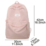 Weiyinxing Female Travel College Backpacks Kawaii Women Laptop Cute Book School Bags Girl Nylon Fashion Ladies Teenager Cool Student