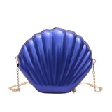 Weiyinxing Women Shoulder Handbags Shell Bag Chain Cute Sequins Small Bag Phone Money Pouch Zipper Crossbody Bags for Women