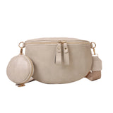 Weiyinxing Women's Waist Bag Single Shoulder Bag Fashion Chest Bag Girl's Waist Bag Outdoor Sports Backpack Belt Bag with Small Purse