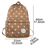 Weiyinxing Women New Laptop Kawaii Printing Lady Book School Bag Girl Nylon Fashion Cool Female Travel Cute College Backpack Student Trendy