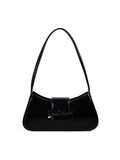 Weiyinxing Sense Retro Women Underarm Bag 2024 Spring New PU Leather Lady Commuter Shoulder Bags Solid Small Handbags