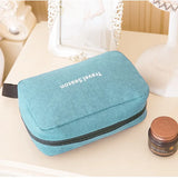 Weiyinxing Men Women Toilet Make Up Cosmetic Makeup Bag Case Pouch Travel Organizer for Toiletry Kit Insert Beauty Shower Necessaire Vanity