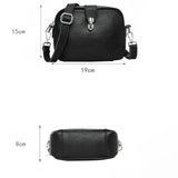 Weiyinxing New 2024 Women's Shoulder Bag 100% Layer Cowhide Female Messenger Bags Trendy Designer Casual Handbag Wallet Sac A Main