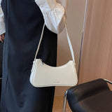 Weiyinxing Small Underarm Bags for Women 2024 Fashion PU Leather Female Shoulder Bag Advanced All-Match Handbags and Purses