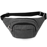 Weiyinxing Bag For Men Waist Bag Pack Purse Waterproof Large Phone Belt Bag Pouch Women's Canvas Shoulder Bag Fanny Banana Bag Hip