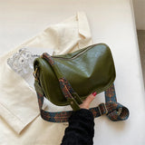 Weiyinxing PU Leather Shoulder bag for Women Luxury Crossbody Bag Fashion Lady Handbag Saddle Bags High-quality Flap Messenger Bags