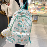 weiyinxing New Fashion Ladies Travel Backpack Kawaii Printing Mochila for College Laptop Bag High school Cute Bookbag Waterproof