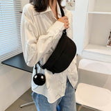Weiyinxing Bags for Women Casual Solid Fashion Simple Cute Pendant Women's Design Handbag Spring New Female Crossbody Bag