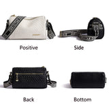 Weiyinxing Womens bags 100%Genuine Cowhide Shoulder bag Lizard Ladie luxury bag for Women Crossbody bag Designer handbag Sac a main