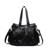 Weiyinxing PU Leather Shoulder Side Bag for Women 2024 Fashion Trend Designer Female Retro Big Handbags Crossbody Bags