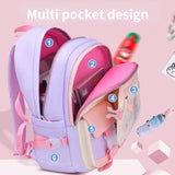 Weiyinxing Backpack For Girl School Primary Bags Children Backpacks Large Capacity Bag Waterproof Multiple Pockets Schoolbags