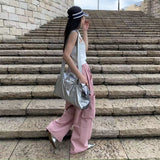 Weiyinxing Silver Sports Womens Tote Bag Large Capacity Shoulder Bags for Girls Nylon Shopper Bolsas Luxury Designer Female Handbags