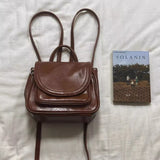 Weiyinxing Streetwear Solid Simple Backpack Y2k Aesthetic Vintage Luxury Design Handbags Preppy Fashion All Match Backpacks Women