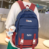 Weiyinxing Women Kawaii Student Laptop Book Bag Fashion Cool Female Travel College Backpack Girl Nylon School Backpack Lady Cute New
