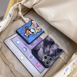 weiyinxing Waterproof Nylon Women Backpack Female Kawaii Flowers Travel Bag Cute Girl Fresh Schoolbag Preppy Bookbag Laptop Backpack