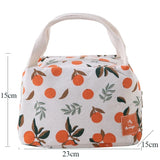 Weiyinxing Pc Cute Fruit Lunch Bag for Women Portable Insulated Lunch Thermal Bag Bento Pouch Lunch Container School Food Bag