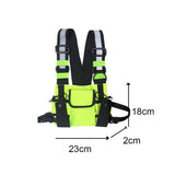 Weiyinxing Casual Chest Bag For Men Fashion Bullet Hip Hop Streetwear Vest Bag Waist Pack Unisex Chest Rig Bag Hip Fanny Pack