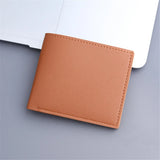 Weiyinxing Short Pu Leather Wallet For Men Luxury Coin Wallet Vintage Business Mini Man Card Holders Multifunctional Male Small Purse