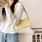 Weiyinxing Luxury Designer Shoulder Crossbody Bags for Women 2024 Pu Leather Trend Female Underarm Bag Fashion Purse Flap Handbags