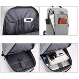 Weiyinxing Men's Backpack Multifunctional Waterproof Bags for Male Business Laptop Backpack USB Charging Bagpack Nylon Casual Rucksack