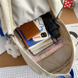 Weiyinxing Women Backpack Teenage Girls Laptop Rucksack Student Shoulder School Bag Korean Style Schoolbag 2023 Boys Bagpack Mochila