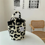 Weiyinxing Chic Big Casual Tote Bag Leopard Shoulder Bag Ladies Canvas Bag New 2024 Shopping Bag Bolsa Mujer