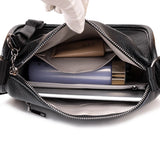 Weiyinxing Solid Color Cowhide Women Shoulder Crossbody Bag Luxury Ladies Phone Bag And Purses Genuine Leather Handbag Women's Bags