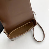 Weiyinxing Y2K Retro PU Leather Shoulder Bags for Women 2024 Korean Fashion Small Armpit Bag Female Flap Bag Handbags and Purses