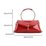 Weiyinxing Round Ring Hand Bag Women Luxury Evening Clutch Bag For Party Phone Purse 3 Size Pu Leather Crossbody Bag Brand Handbag